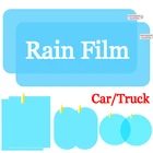 Автомобильное зеркало заднего вида с защитой от дождя, водонепроницаемая противотуманная Зеркальная Наклейка, зеркальные наклейки, автоматическая прозрачная пленка для всех размеров