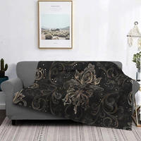 fleur de lis velvet throw blankets fleur de lis lily flower symbol blankets for bedding couch soft bedroom quilt
