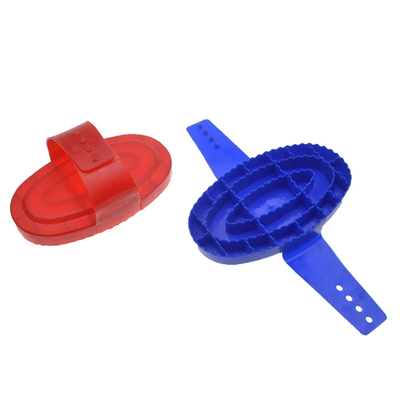 4 упаковки пластиковая расческа карри с регулируемой пряжкой для ухода за