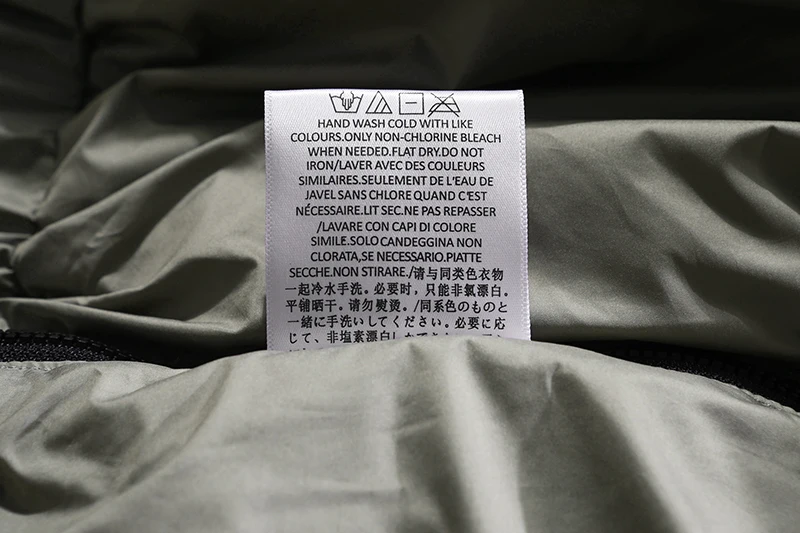 Men Blue Hooded Jacket Parka Streetwear Letter Graphic Harajuku Padded Jacket 2022 Winter Cotton Windbreaker Warm Ourwear Tops