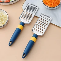 1pc multi size potato ginger grater stainless steel vegetable chopper cheese slicer non slip handle travel tools kitchen gadgets