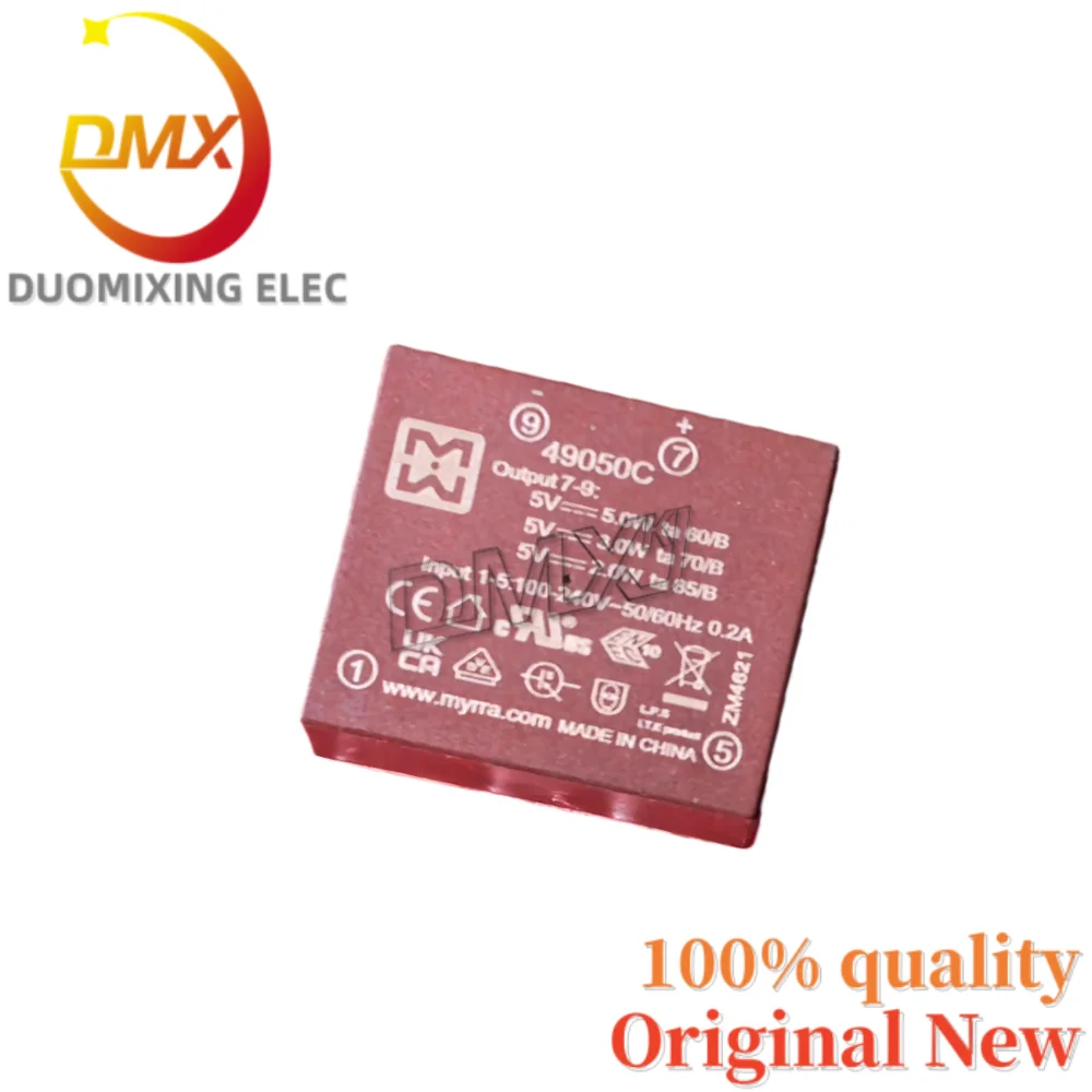 Фото 100% новый оригинальный трансформатор питания MYRRA 49050C 100-240VAC в 5VDC 0.2A №1