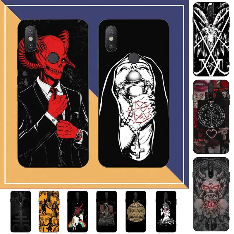 Devil Satan Phone Case for Redmi Note 8 7 9 4 6 pro max T X 5A 3 10 lite pro