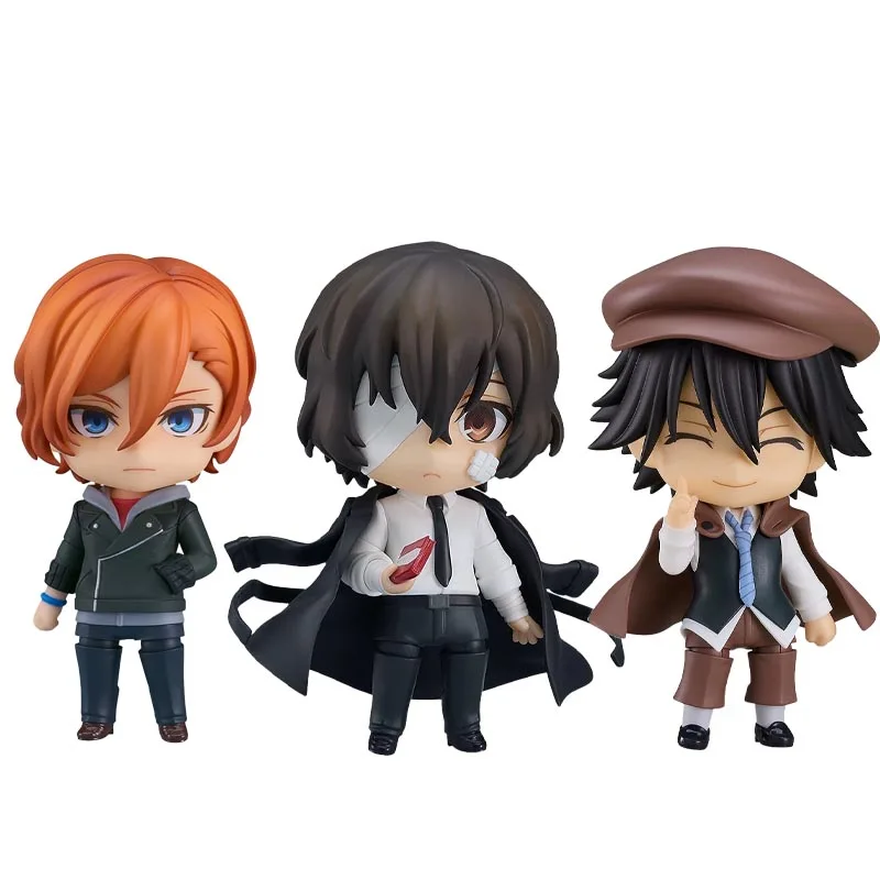 Оригинальный запас 2409 Dazai Osamu 2410 Nakahara Chuuya 2348 Edogawa Ranpo ПВХ фигурка аниме модель