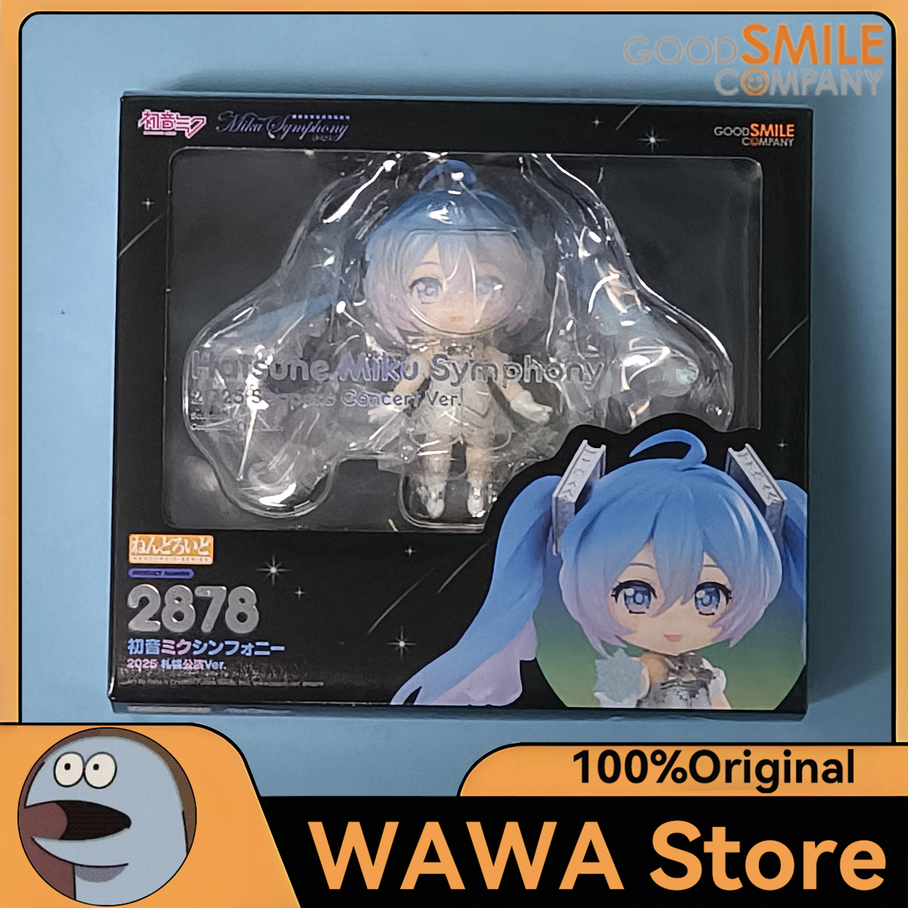 Фото В наличии Оригинальный GSC Nendoroid 2878 Хацунэ Мику, версия с концерта Symphony 2025 в Саппоро. Коллекционная фигурка аниме-персонажа, модель, игрушка, украшение №1