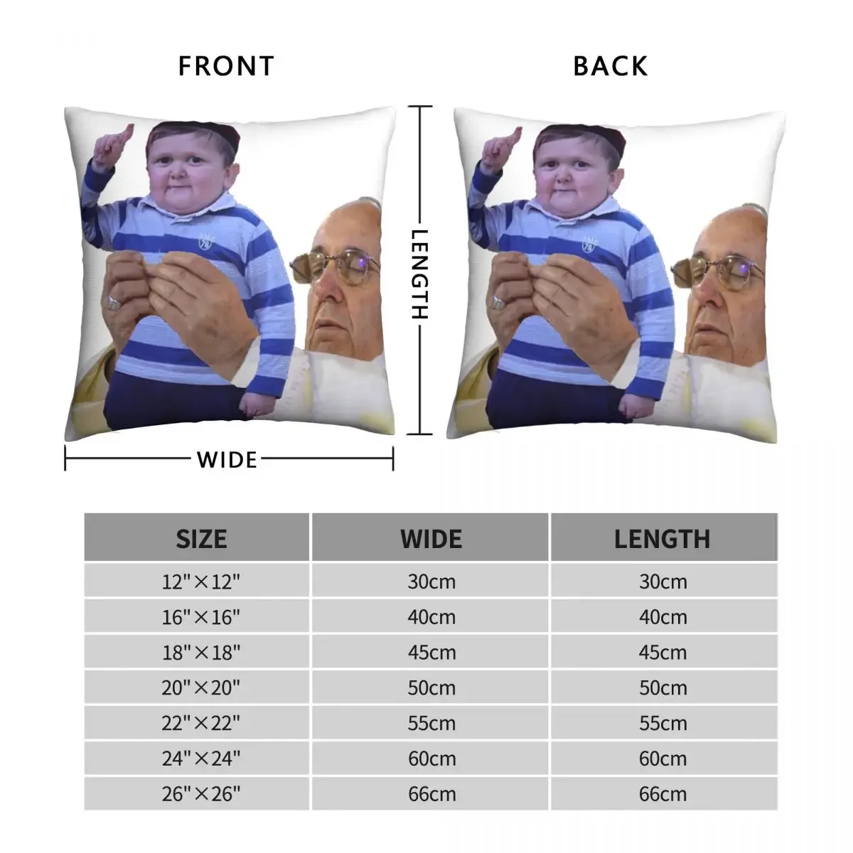 Navolochka GOAT Hasbulla Magomedov Мягкая искусственная декоративная маленькая подушка Khabib