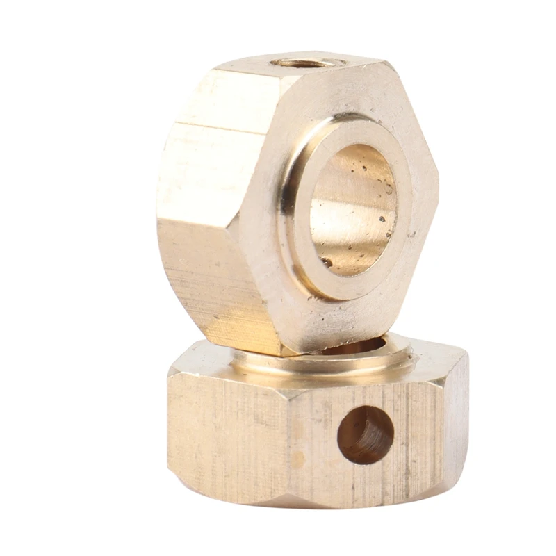 4 шт. 17 мм латунный адаптер ступицы колеса с шестигранным хвостовиком комбайнер