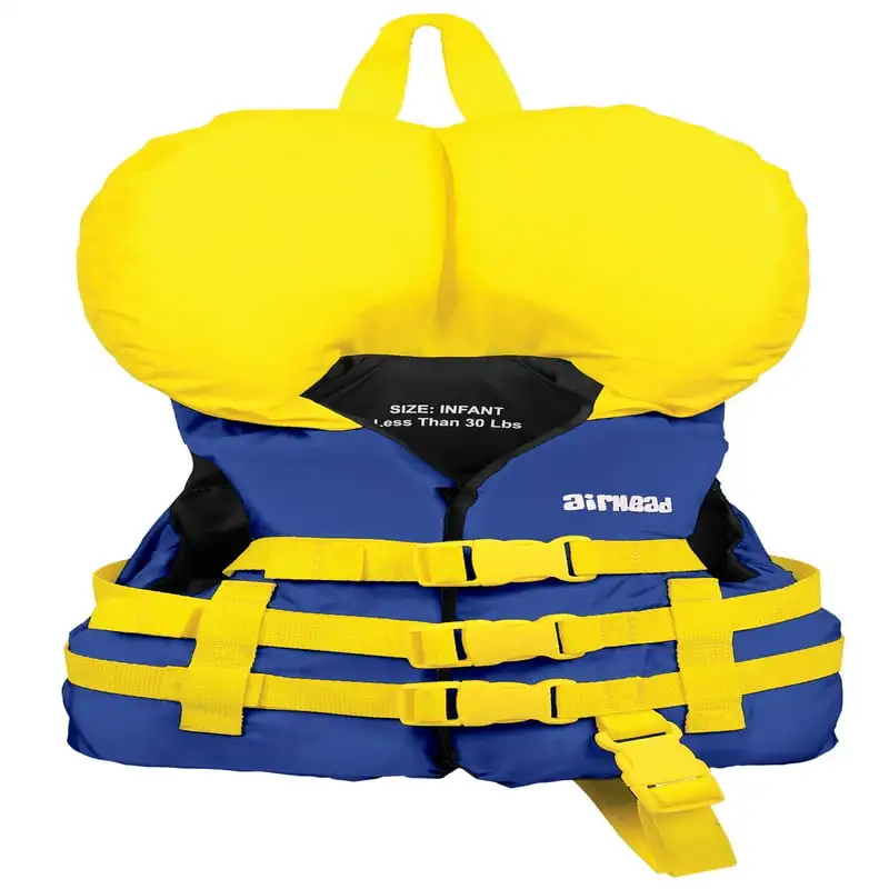 

- Sportsstuff 10006-01-A-BL Enlarge Infant Nylon Life Jacket PFD - Wetsuit