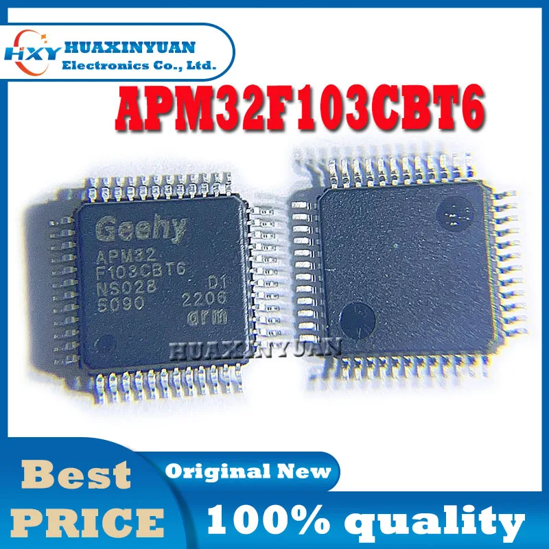 1 шт./партия, APM32F103CBT6 LQFP48 APM APM32 APM32F APM32F103 APM32F103CB APM32F103CBT, новый и оригинальный Ic-чип