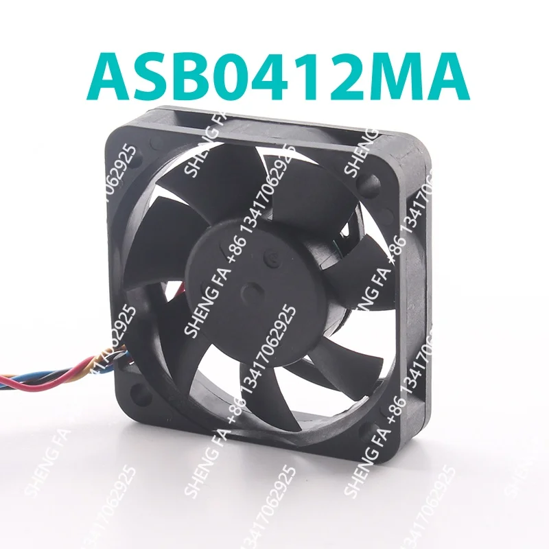 Фото Вентилятор охлаждения AC EC 4010 40X40X10MM 4CM ASB0412MA с переключателем, ультратихий, 4-проводной, с регулировкой скорости PWM, новый Delta, 5V 24V 48V DC 12V 0.08A №3