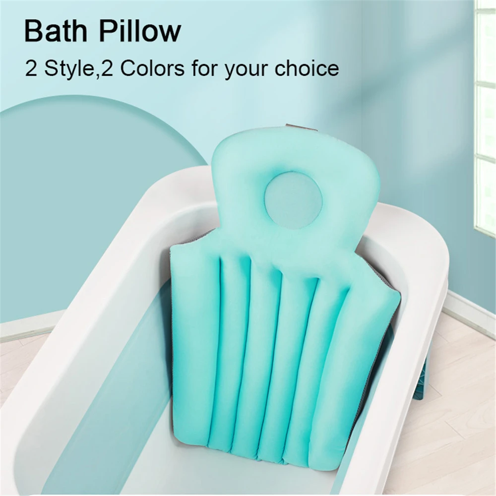 

Bathroom Supply Waterproof Non-Slip Neck & Back Relax Bathing Pad Bath Pillow Bathtub Cushion Full Body