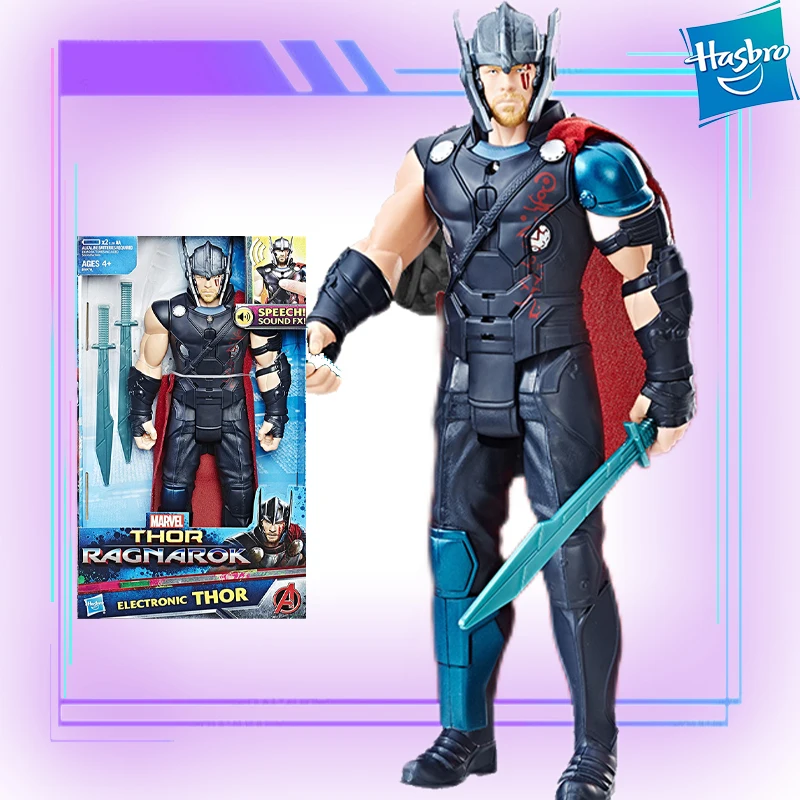 Игрушки для мальчиков Hasbro Genuine Marvel Legends Spider-man Thor Vulture Voice Model Anime Hero Robot с бесплатной доставкой.