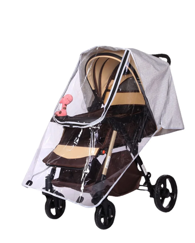 

Rain Cover Universal Size for Stroller Baby Travel Weather Shield Windproof Waterproof Protect From Dust Snow Accessories