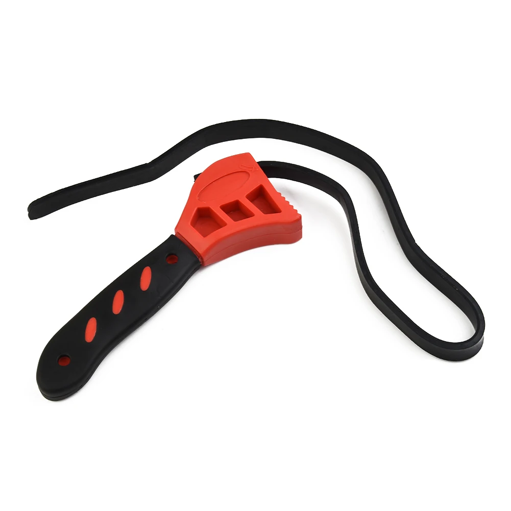 

Multi Function 500mm Non-slip Adjustable 6in Belt Spanner Universal Rubber Strap Wrench Tool Oil Filter Spanner Auto Replacement