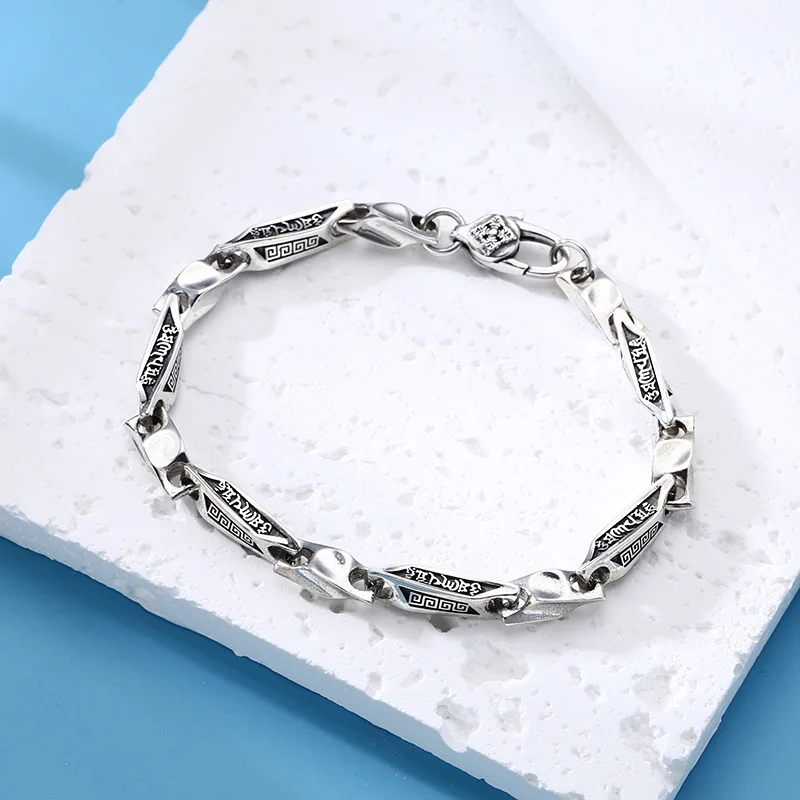 Рисунок 5 - Прочный мощный браслет из серебра S925 пробы