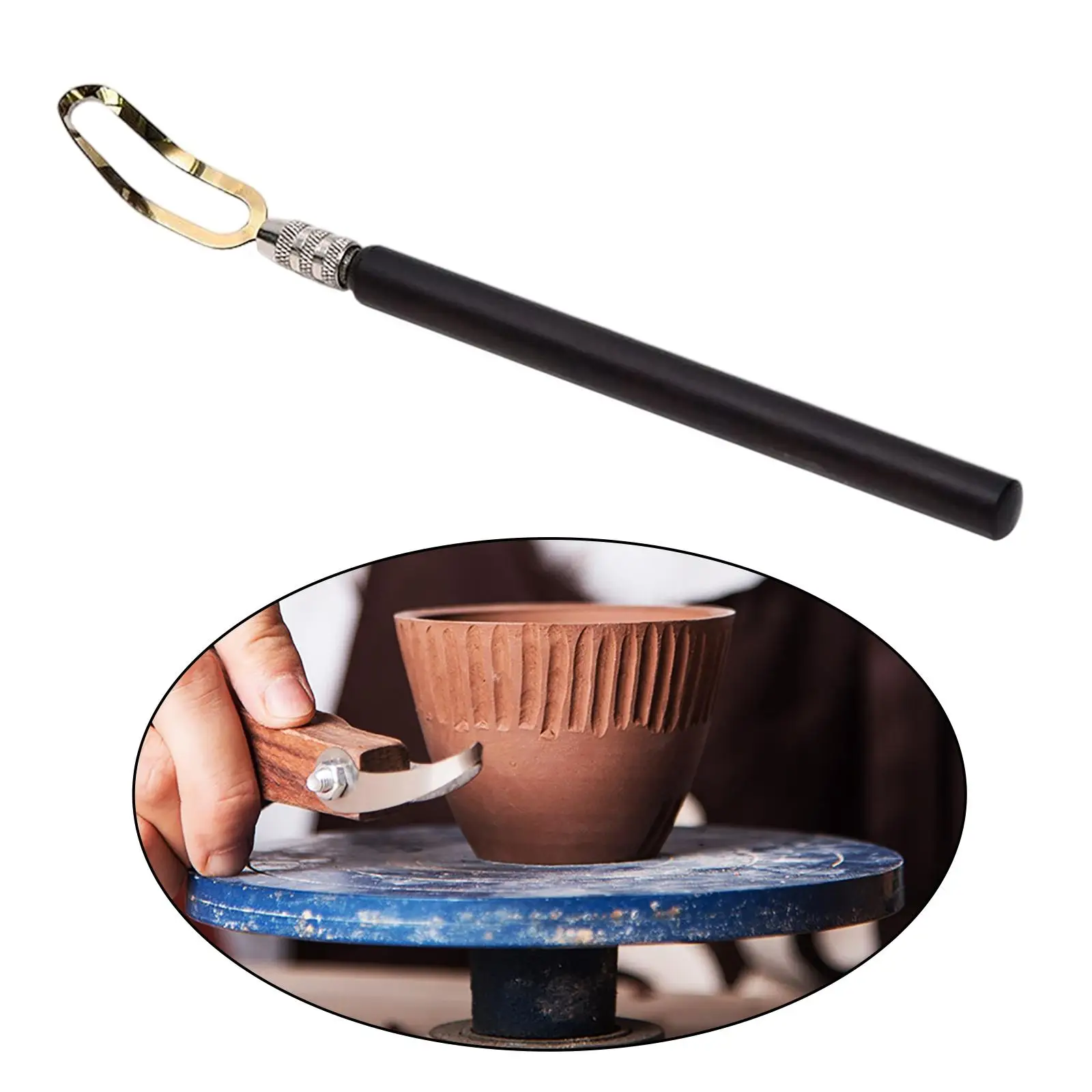 

Pottery Trimming Knife Repairing Ceramic Craft Modeling Shaping DIY Cutting