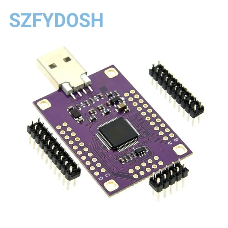 

FT4232 Four-channel USB to Serial Port UART/SPI/I2C/JTAG/RS232 /RS485/RS422 Module 4 Channel FT4232HL CJMCU-4232