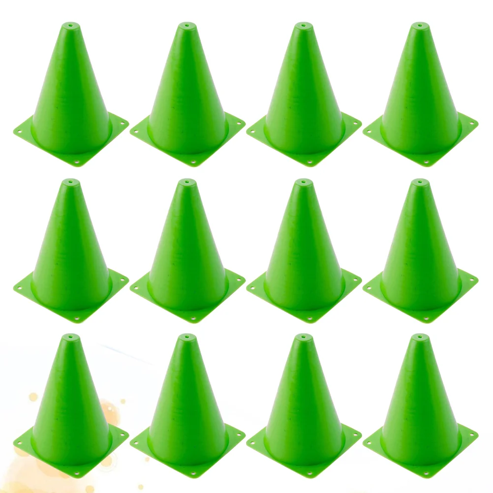 

24 Pcs Roadblock Cones Basketball Gear Sports Football Training Exercise Equipment Conical