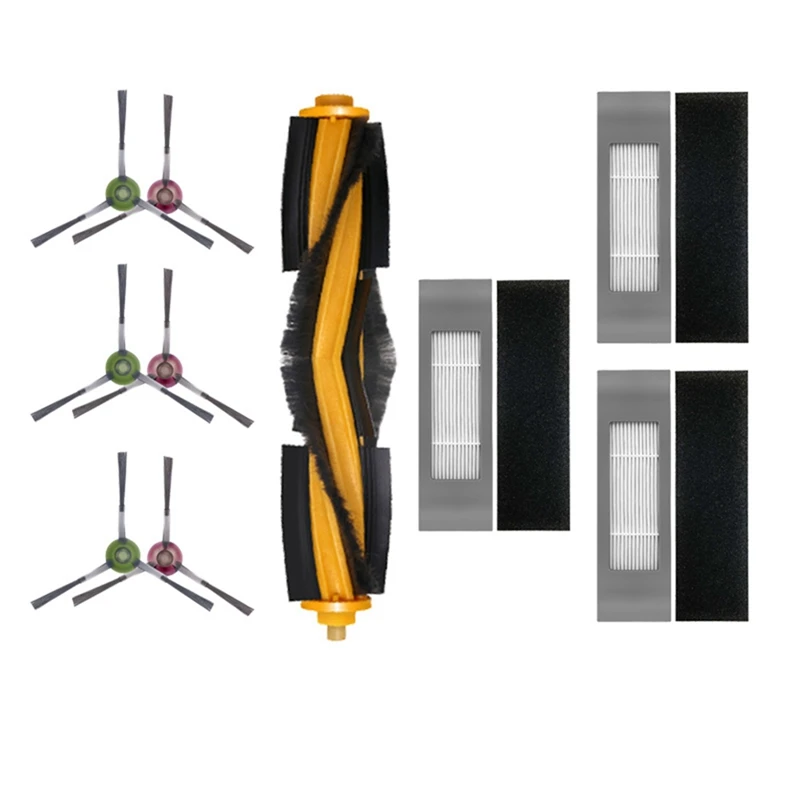 

Suitable For Ecovacs Deebot Ozmo T8 T9 T8 Aivi Vacuum Cleaner Accessories Roller Brush Filter Edge Brush