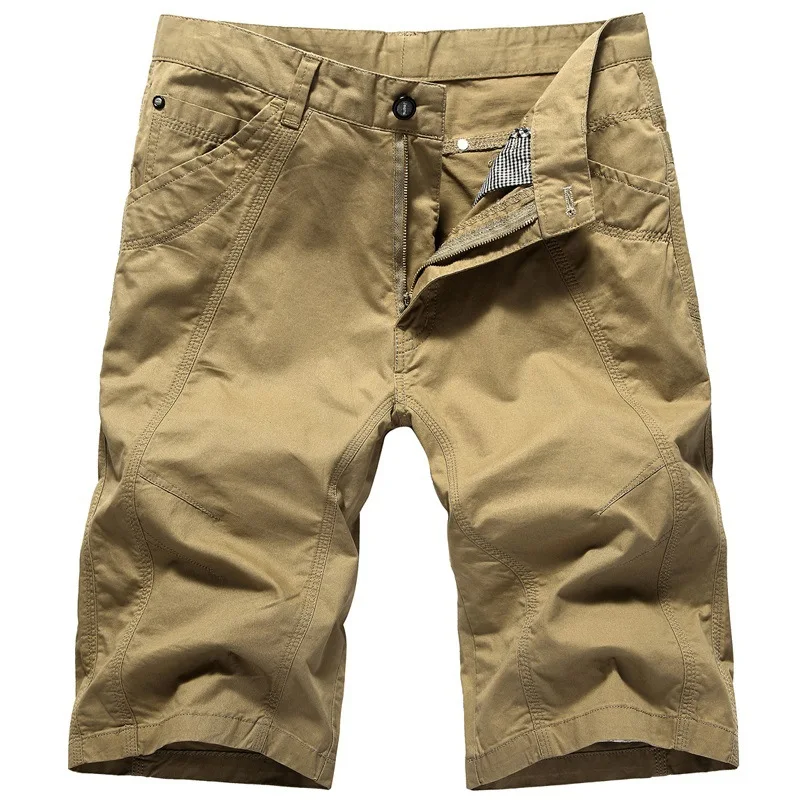 2022 Men's Casual Shorts Large Size Loose Cotton Summer Youth Shorts