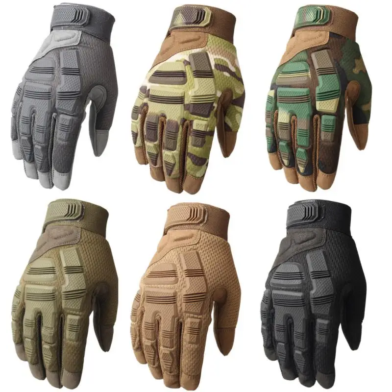 

Tactical gloves For hunting Work gloves camouflage hunting gloves Goalkeeper gloves gant tactique перчатки такчитеские 전술장갑