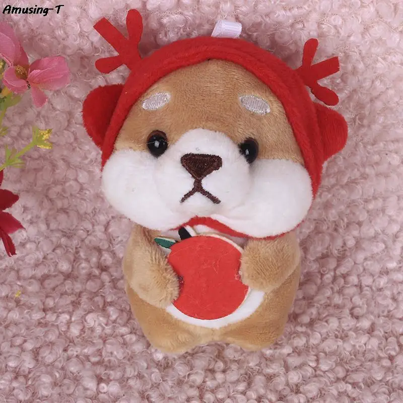 

Dog Pendant Shiba Inu Plush Key Ring Cute Plush Key Chain Bag Phone Pendant school bag pendant