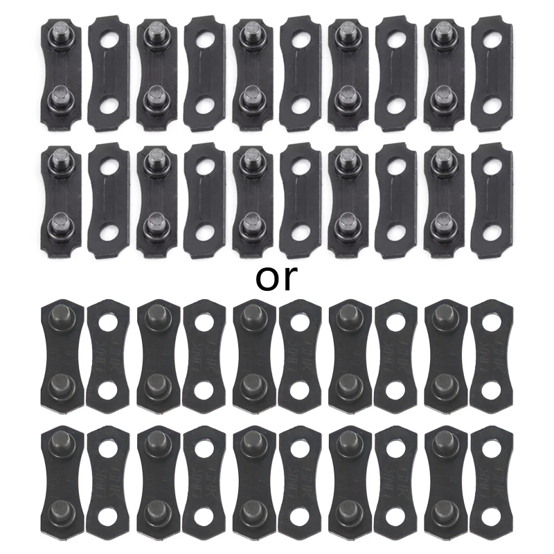 

10 Pairs 3/8" Chainsaw Link Repair Preset Tie Straps for 043 .050 Gauge