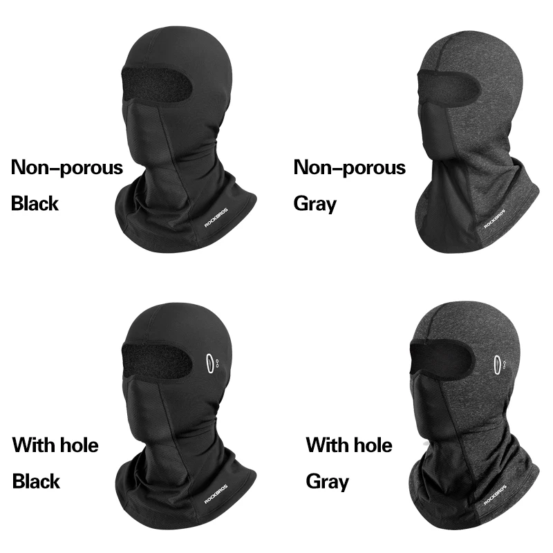ROCKBROS зимняя Флисовая Балаклава шапка для мужчин и женщин ветрозащитная