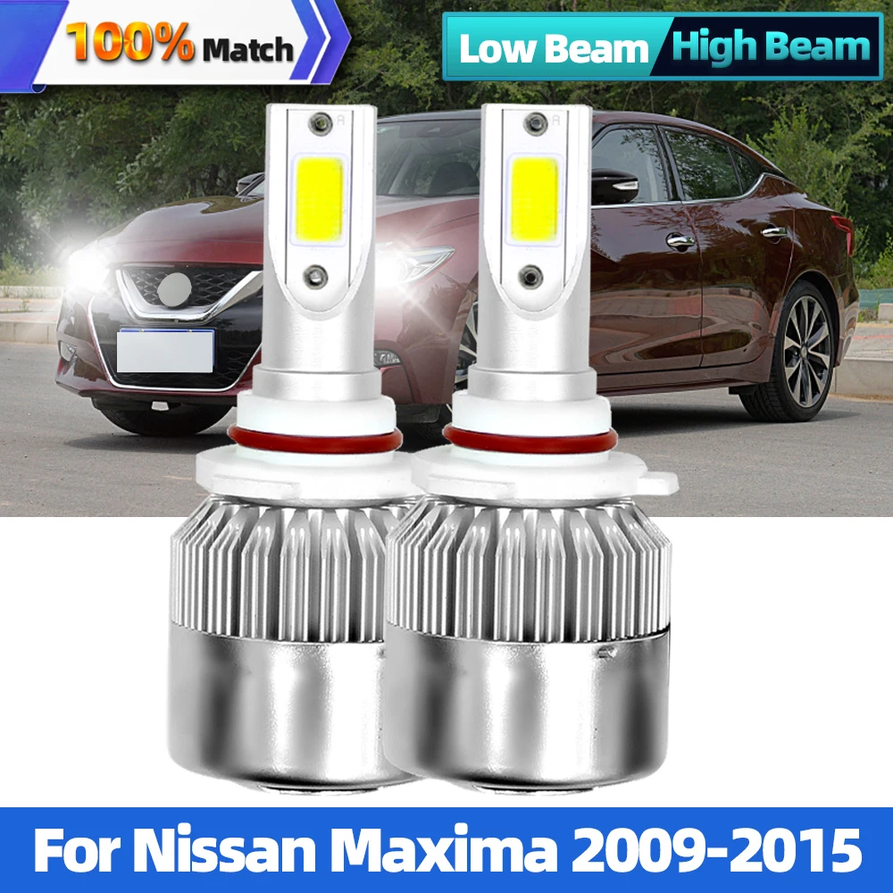 

Car LED Headlight H11 Bulbs CSP Chip 9005 HB3 90W 6000K Headlamp Auto Lamps 12000LM Auto Headlamps For Nissan Maxima 2009-2015