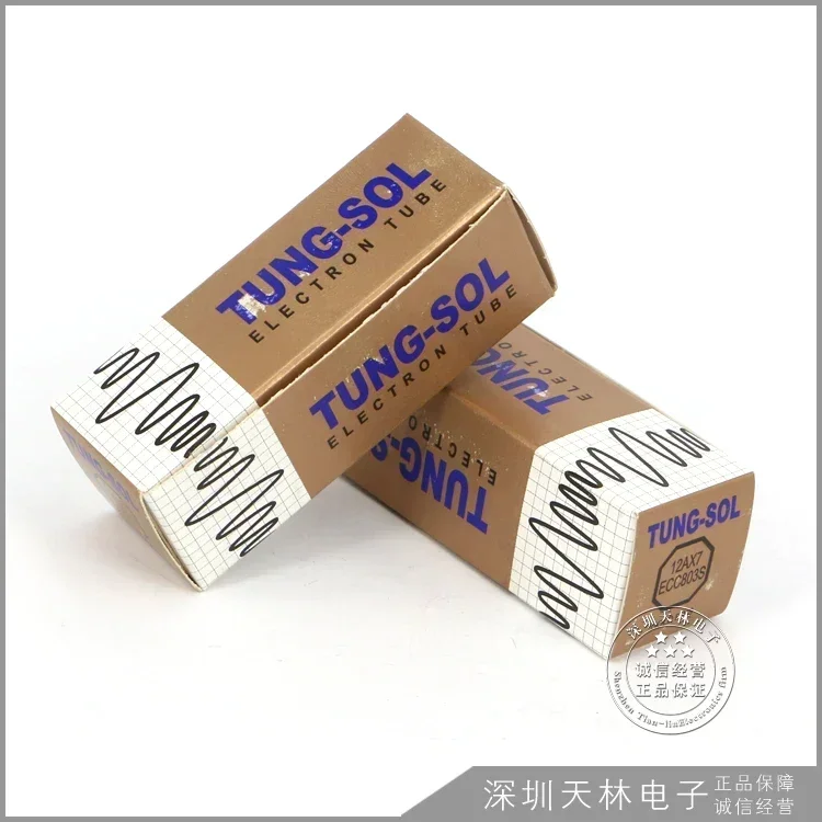 TUNG-SOL 12AX7 компактная сигнальная трубка ECC83 оригинальная электронная усилитель HIFI