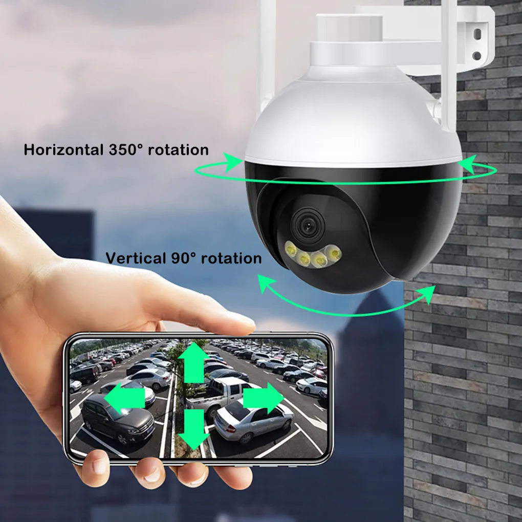 

Купольная камера видеонаблюдения с защитой от движения и Wifi