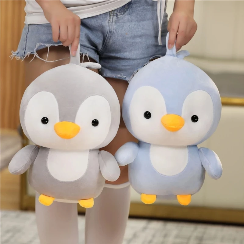 

Cute 1pc 35/45/55CM Soft Fat Penguin Plush Toys Stuffed Cartoon Animal Doll Appease Pillow For Children Baby Birthday Xmas Gifts