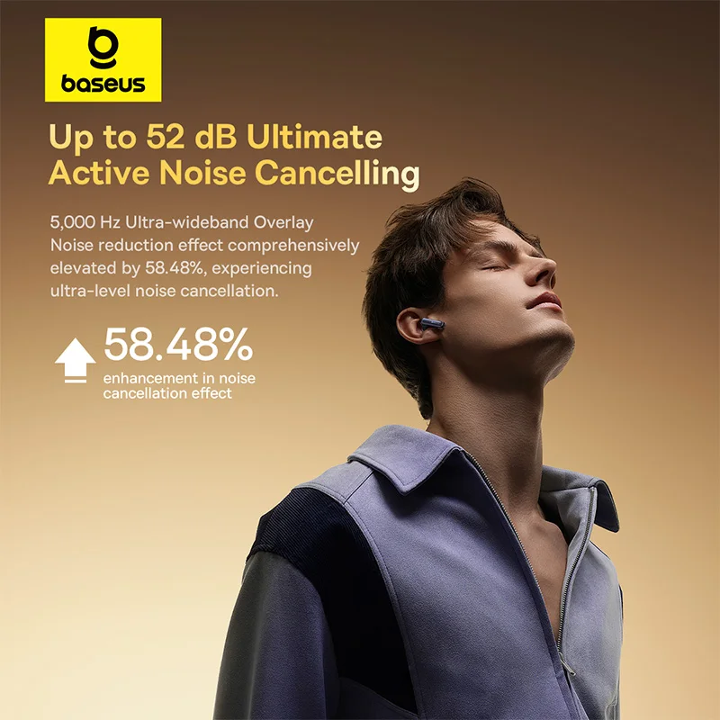 Беспроводные наушники Baseus Bowie M2s