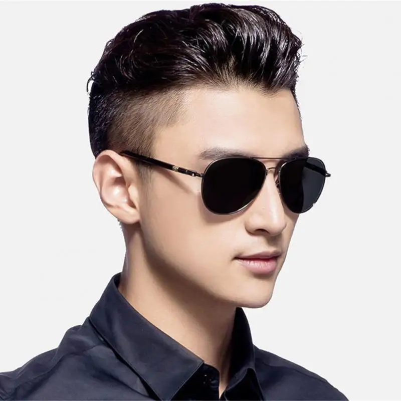 

Men's Sunglasses 2022 Fasion Vintage Black UV400 Polarized Sun Glasses Brand Designer Eyewear For Cycling Driving Equipment