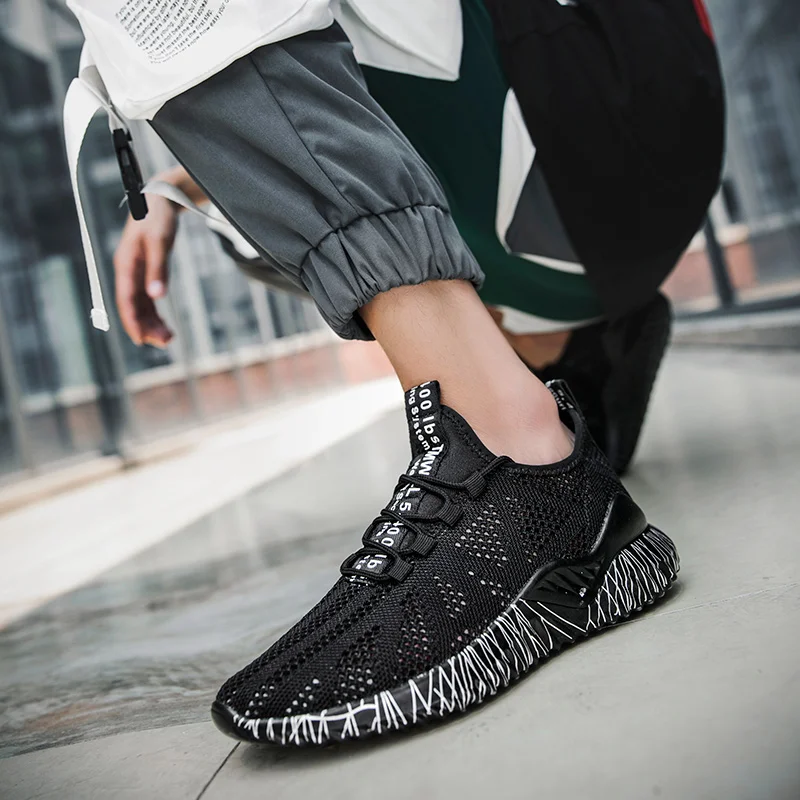 Summer Men Sneakers Women Running Shoes Breathable Walking Shoes Comfortable Platforms Outdoor Athletic Footwear Wear-resistant