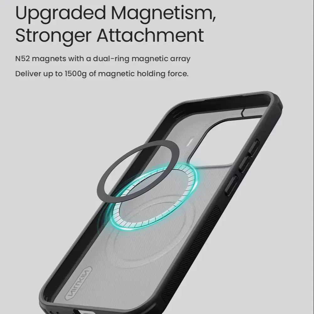 Чехол Nillkin для Xiaomi 17T Pro MI, магнитный, из TPU+PC, с защитой от ударов по четырем углам, суперматовый, полное покрытие. ‌   Дело (art.: 3920db4f57779) - 3920db4f57779