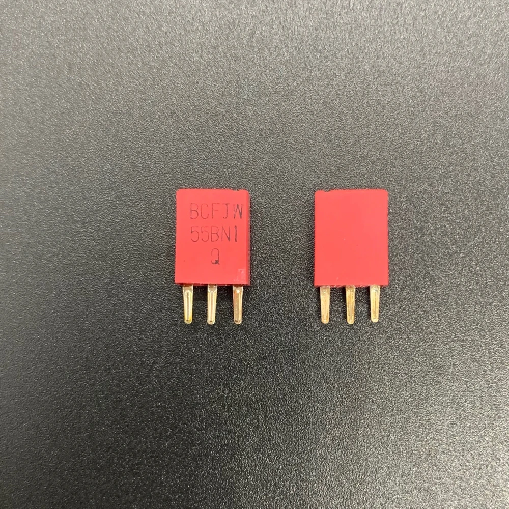 

200PCS/ original ceramic crystal filter BCFJW-455BN1 455KHZ 55BN1 455K red straight plug 3 feet