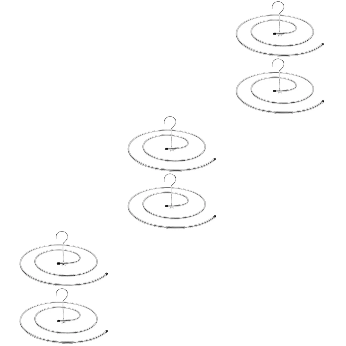 

Drying Hanger Rack Spiral Clothes Laundry Towel Bed Blanket Quilt Storage Sheetcover Hanging Shaped Clothespin Hangers Folding