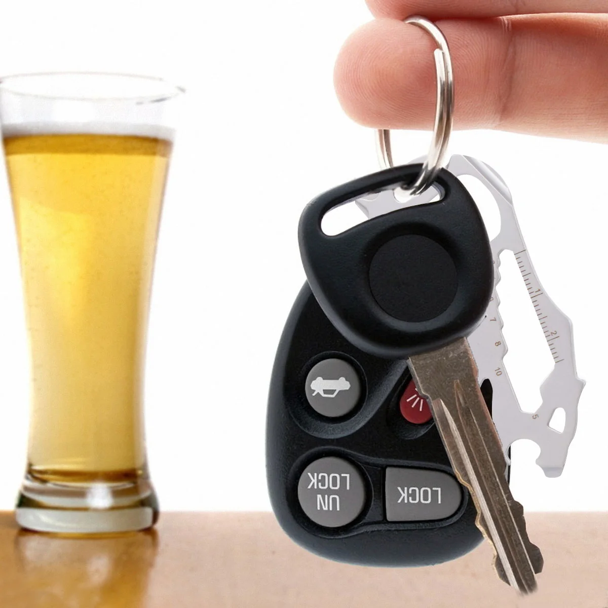 

EDC Multifunctional Tool Gadget Key Chain