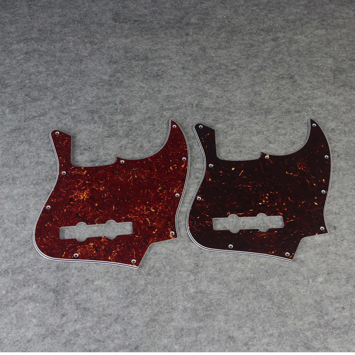 FLEOR 1 шт. 10 отверстий бас Pickguard Jazz JB Гитара царапины Пластина и винты для 4 струн