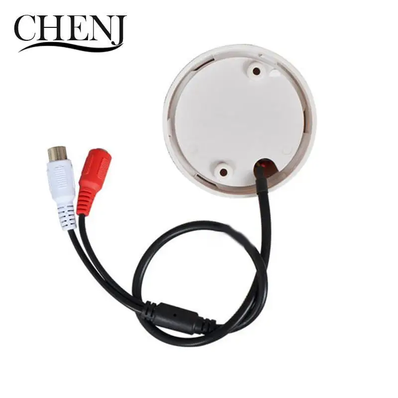 

Audio Monitoring MIC Sound Pickup Microphone for CCTV Surveillance Security Cam