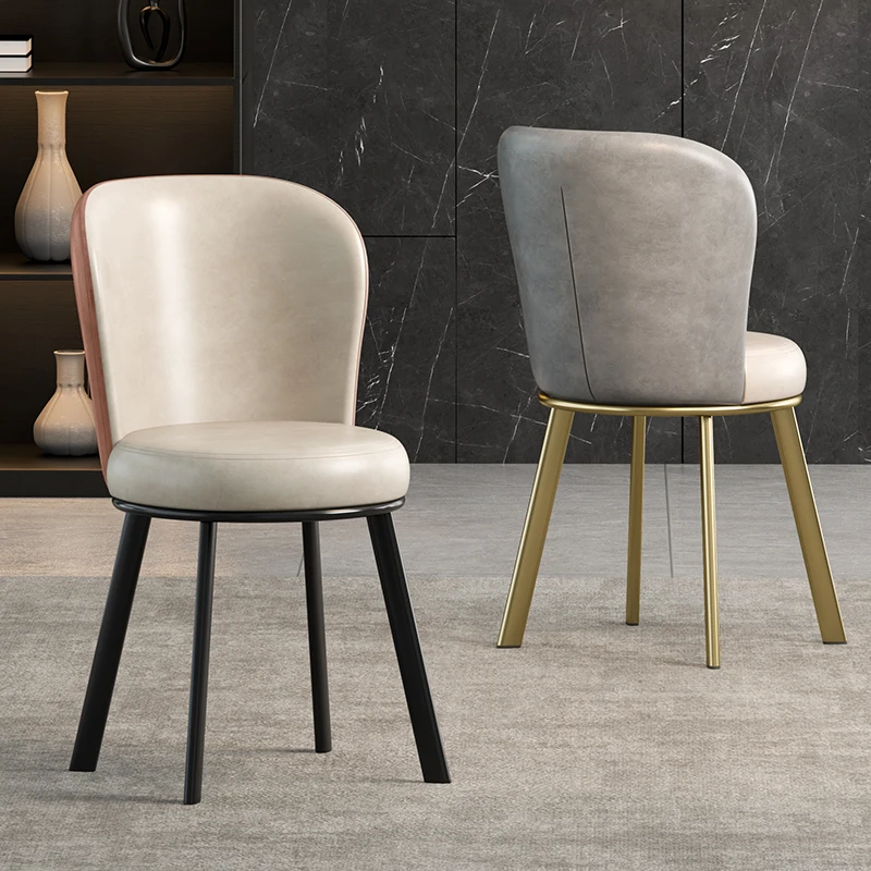 

Nordic Light Luxury Living Room Chair Iron Wingback Chairs Stretch Exclusive Relaxing Unqine Sillas Nordicas Garden Furniture