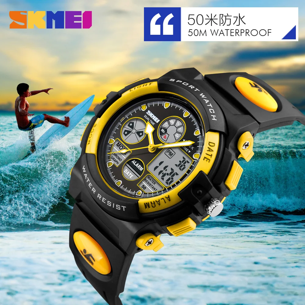 Fashion Kids Sports Watches Cute Children Watch Sport Led Display Digital Watches Relogio Quartz-Watch Electronic Wristwatches