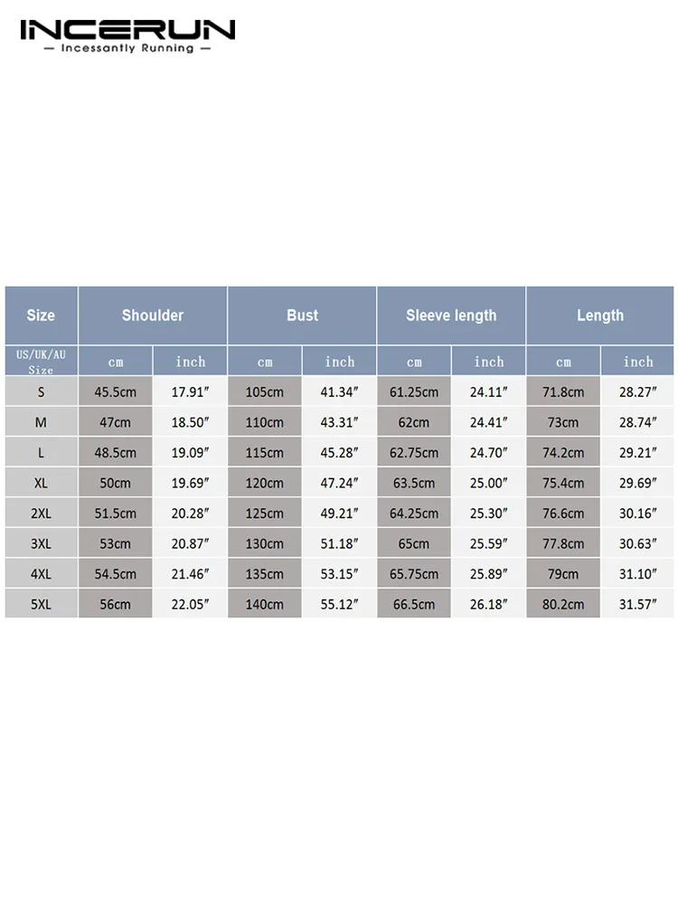 2022 New Men's Fashion Trend Long Sleeve Striped Zipped Shirts Streetwear Elegant Pullover Mens Blouse INCERUN Camisa Masculina