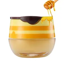 Honey Lip Balm Moisturizing Propolis Lip Mask Remove Brush Nourishing Skin Lip Care Line Reduce Lips With Dead skin Honey