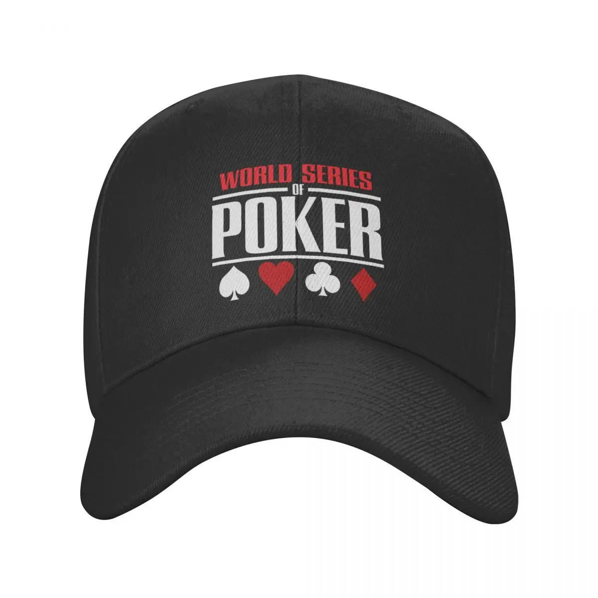 

Custom World Series Of Poker Baseball Cap Sun Protection Men Women's Adjustable Dad Hat Autumn Snapback Caps Trucker Hats