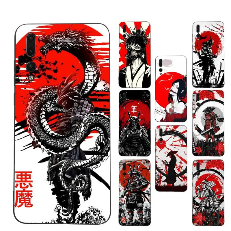 

Red Sun Japanese Anime Phone Case for Huawei Honor 10 i 8X C 5A 20 9 10 30 lite pro Voew 10 20 V30
