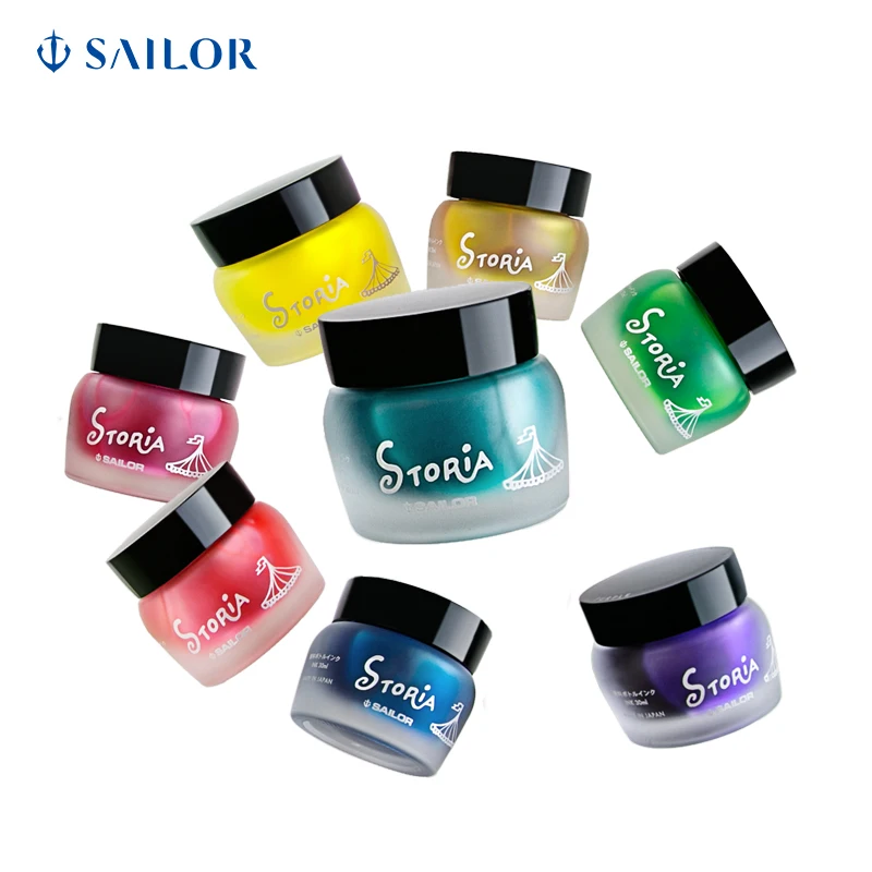 

SAILOR 1502 STORIA Ink Japanese Stationery Awards Circus Story Ultrafine Particle Waterproof Pigment Ink 30ml Pen