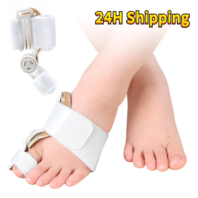 

1 Piece Kids Day & Night Bracket Valgus Big Toe Overlap Toe Splitter Hallux Valgus Bracket Foot Orthosis Foot Care Tools Health