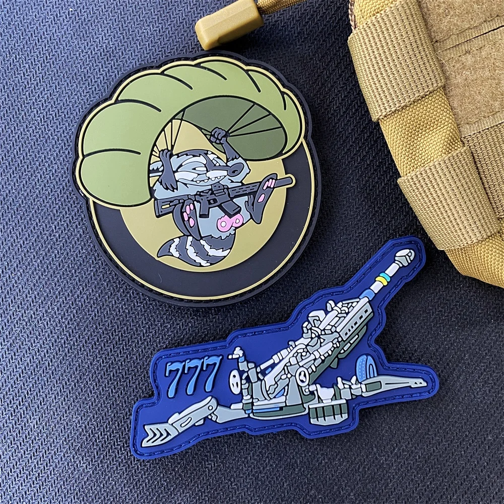 Украинская стандартная пластырь Енот война в Украине Howitzer M777 Военная